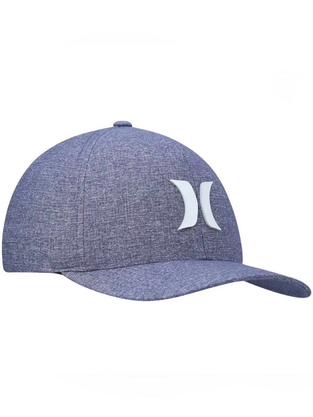 Hurley Heathered Navy Blue Logo Cap FlexFit